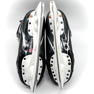 Bauer Supreme Mach – Patins de hockey d'occasion NHL Pro Stock – Riley Stillman